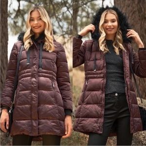 Brand new- size 6 puffer coat